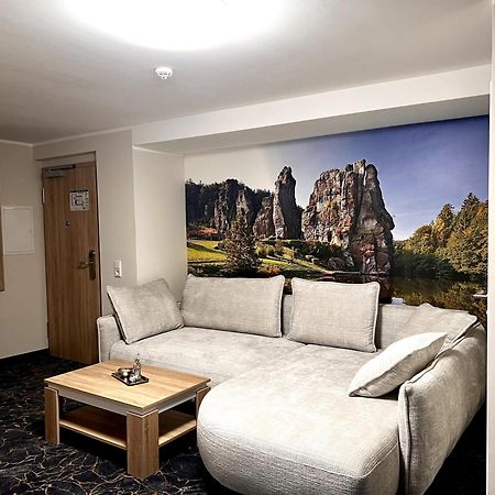 Gaestehaus Am Kurpark Hotel Garni Horn-Bad Meinberg Exteriör bild