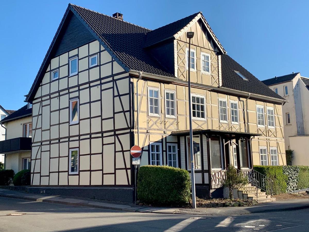 Gaestehaus Am Kurpark Hotel Garni Horn-Bad Meinberg Exteriör bild